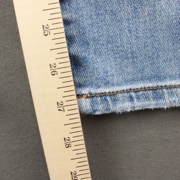 Judy Blue Jeans Womens 1/25 Blue Boyfriend Fit Stretch Distressed Pockets - Picture 6 of 11